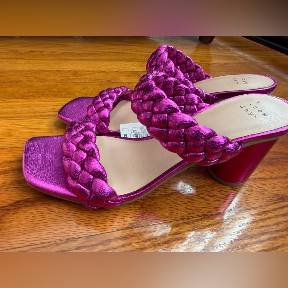 A New Day Women's Braided Heels